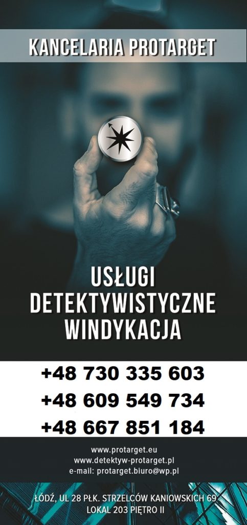 Protarget ulotka str 1 – z telefonami
